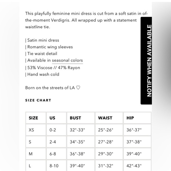 Young Fabulous & Broke Addy Dress SzM - Picture 4 of 9